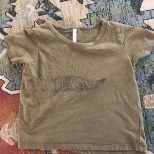 Rylee + Cru Be Brave T-shirt 18/24 months